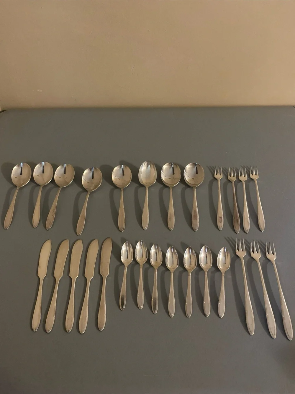 Oneida Nobility Plate Silverware Set